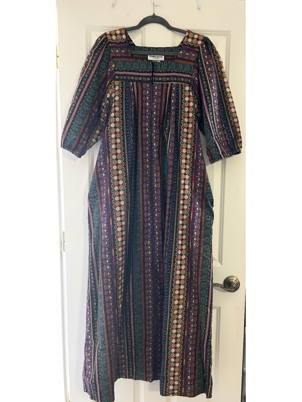 Vintage Krist Gudnason Kaftan Dress